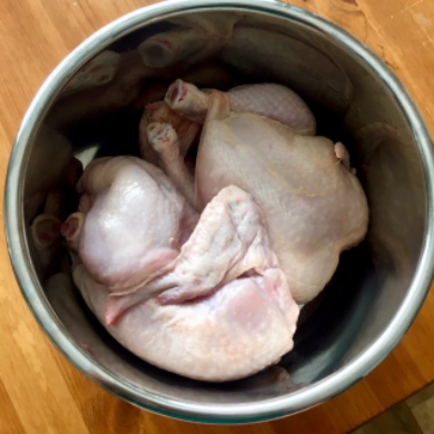 Hel kyckling i Instant pot